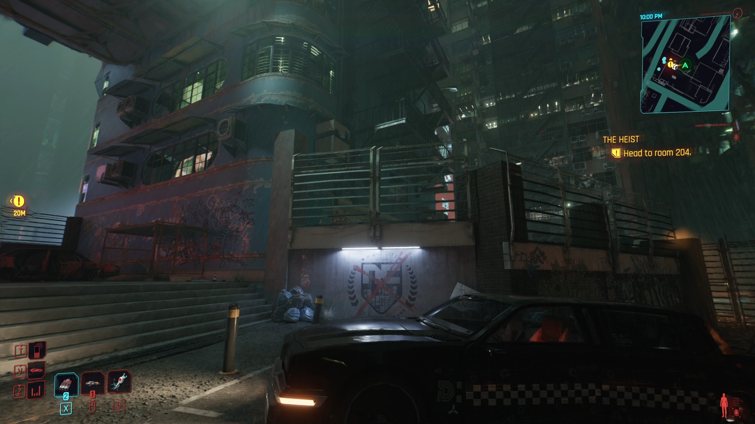 Pinks, greens, and now whites decorate the final walk.